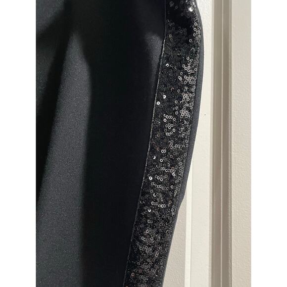 Lane Bryant Ponte Sequin-Trim Leggings - NWT - 18/20 SHORT - Picture 5 of 8